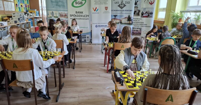 Mistrzostwa Szkoły w Szachach Szybkich klas I-III